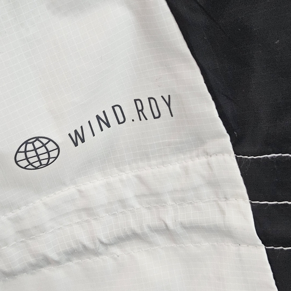 ADIDAS‎ Women's Aeroready White and Black Windbreaker Running Jacket Size M - Picture 15 of 15